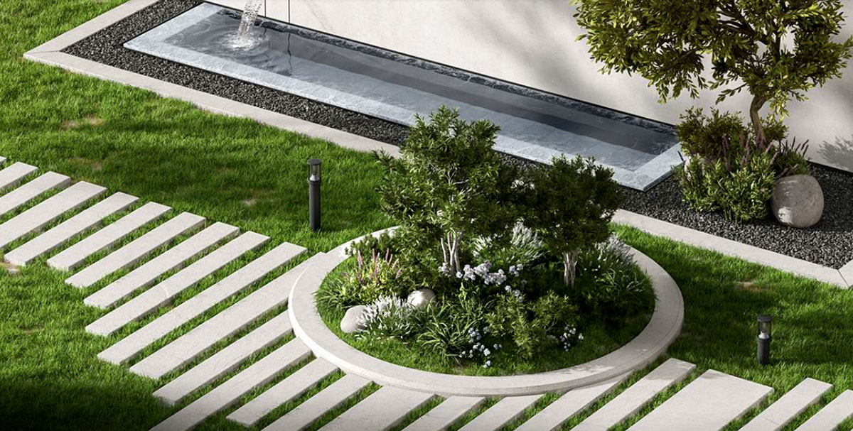 طراحی ویلا باغ در تبریز- اینوفب